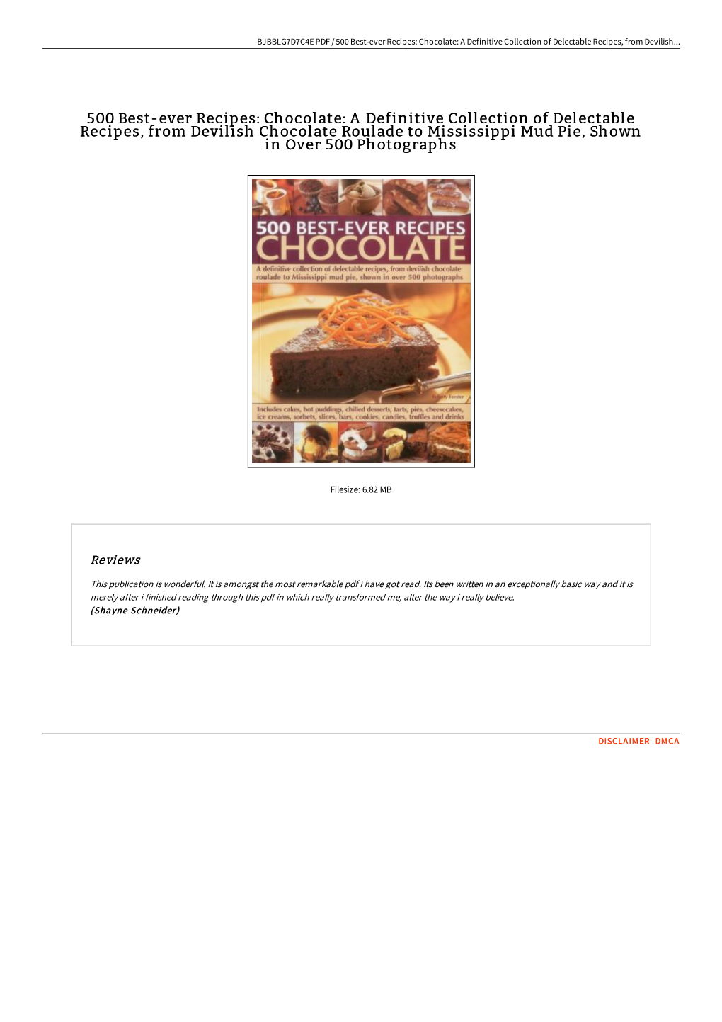 Chocolate: a Definitive Collection of Delectable Recipes, from Devilish