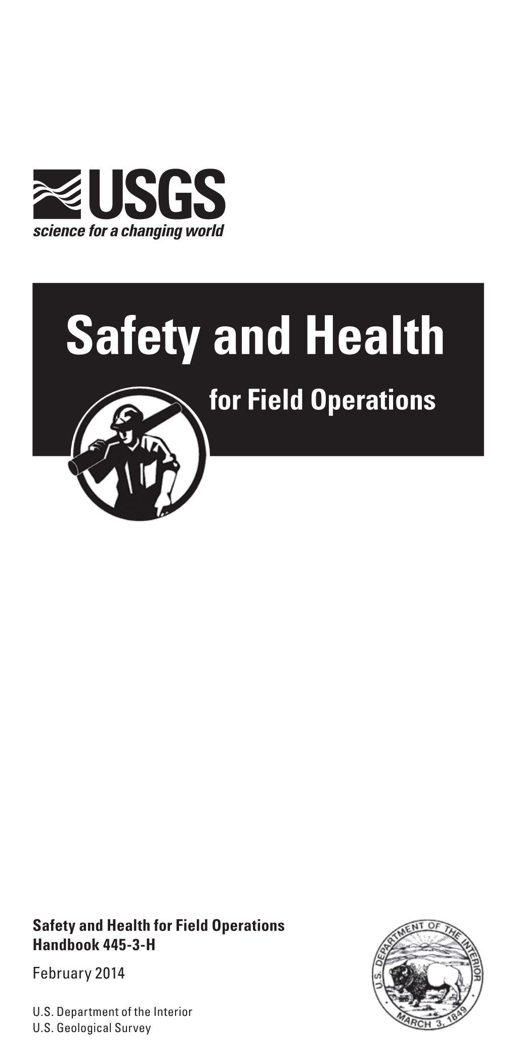 445-3-H Safety and Health for Field Operations