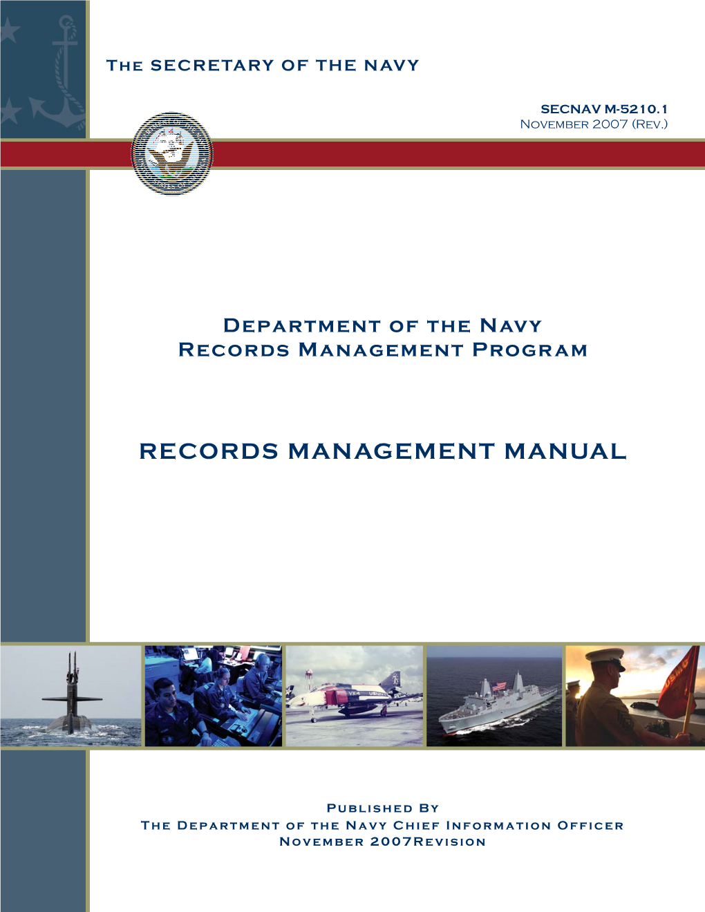 Department of the Navy Records Management Program