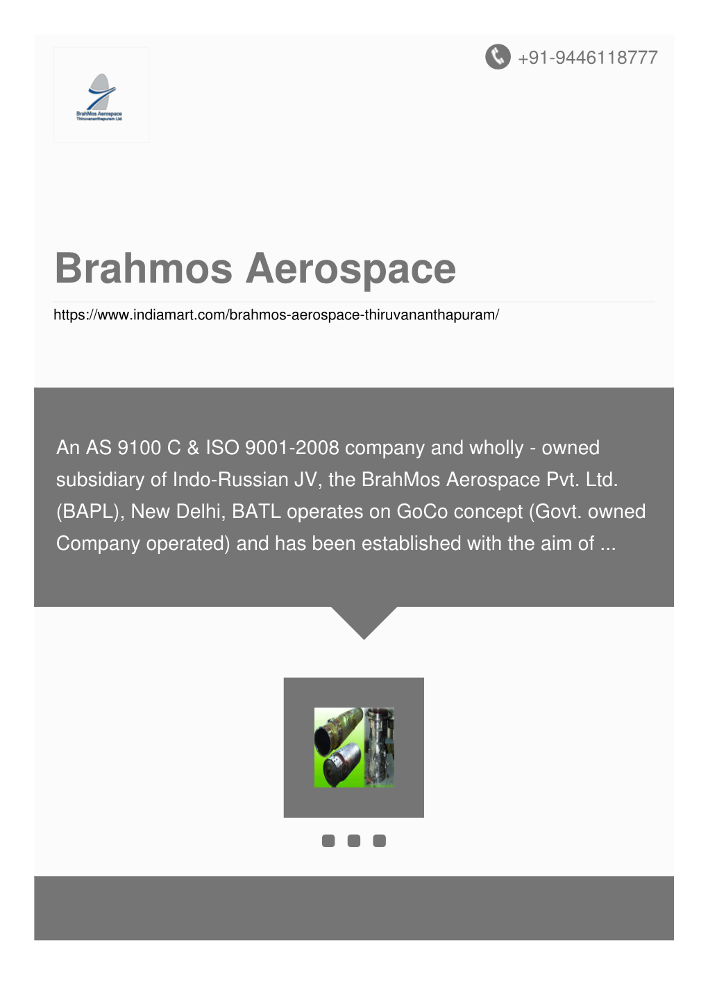 Brahmos Aerospace