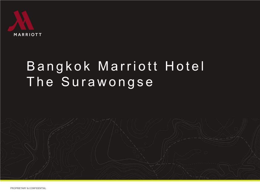 Bangkok Marriott Hotel the Surawongse the LINEUP