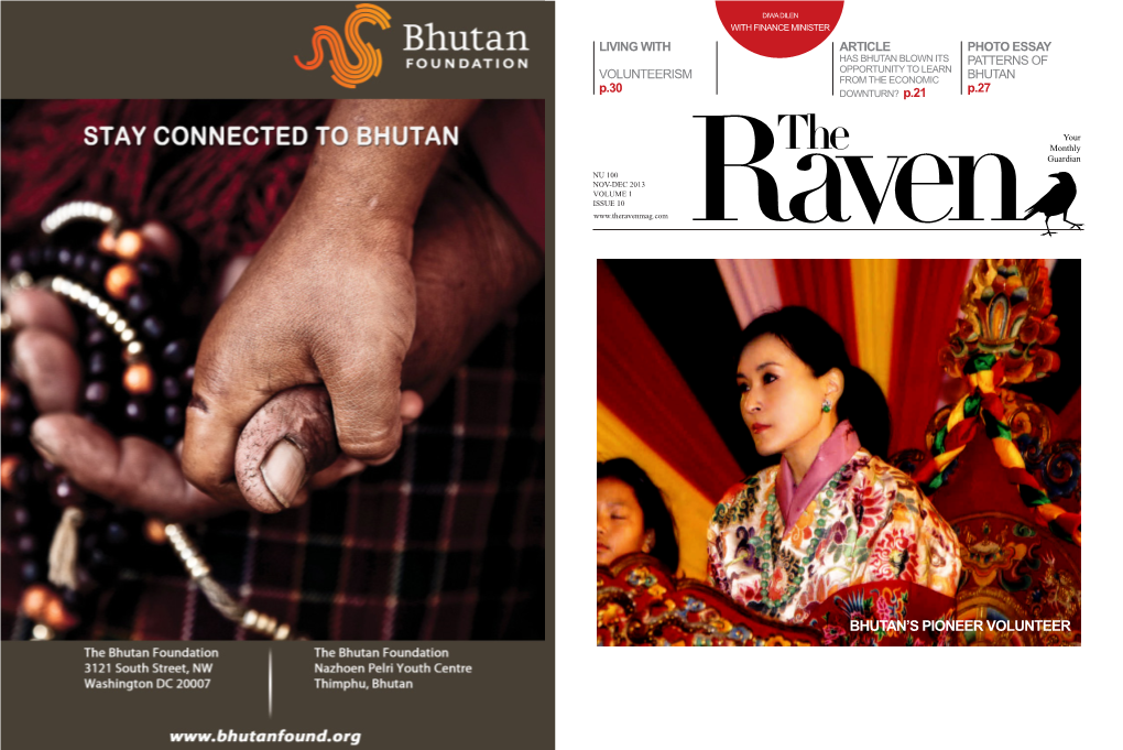 Bhutan's Pioneer Volunteer