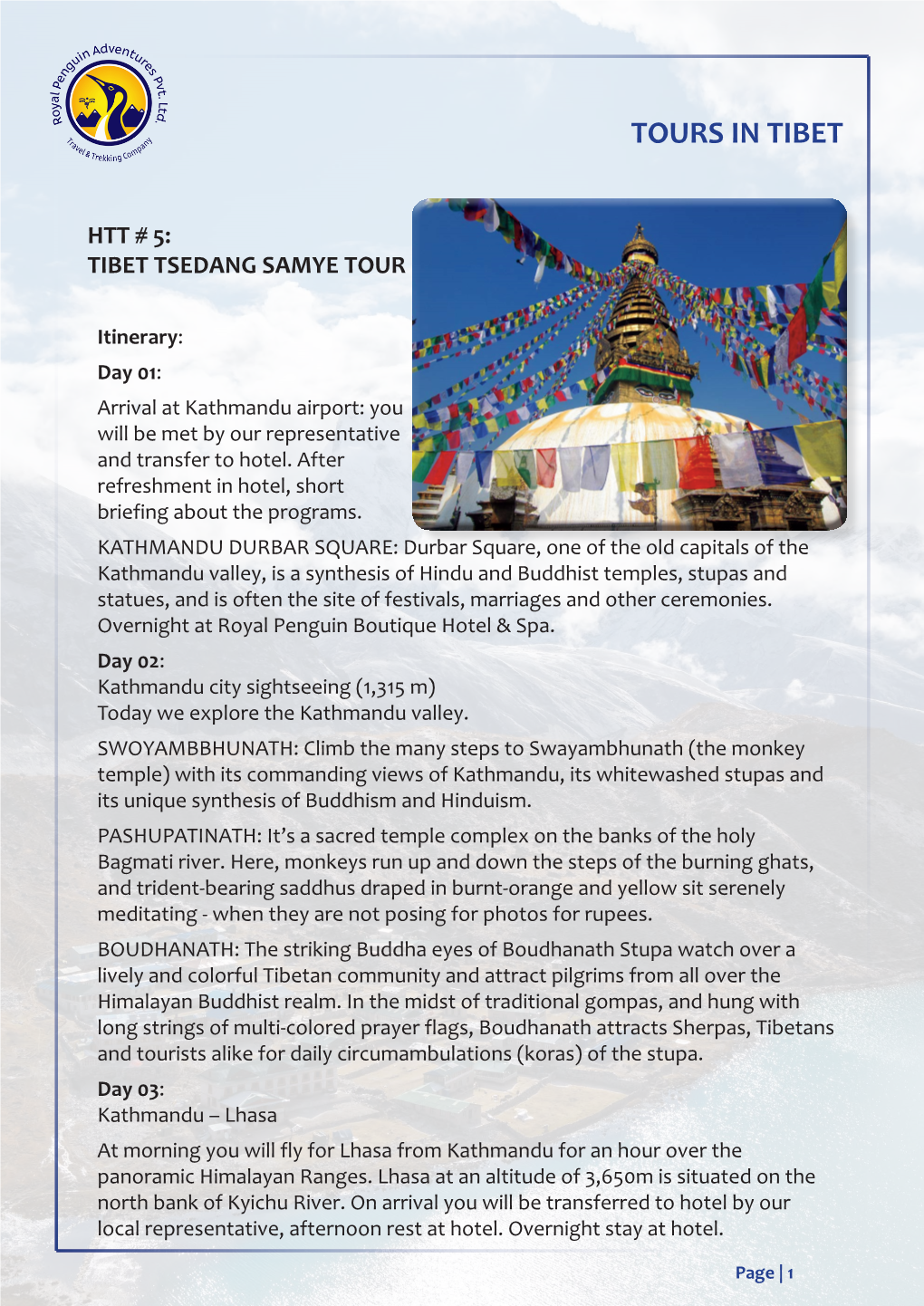 Tours in Tibet