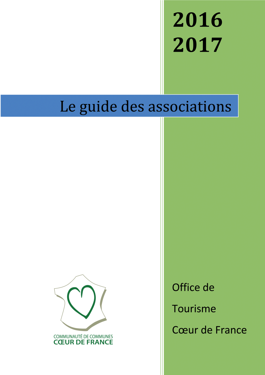 Le Guide Des Associations Et Des Activités 2016 - 2017 A