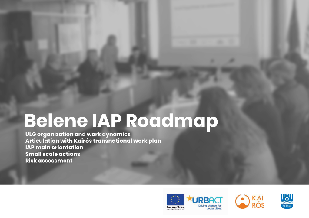 Belene IAP Roadmap Belene
