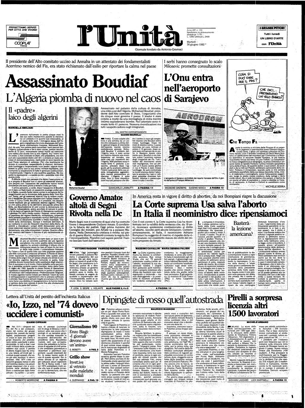 Assassinato Boudiaf