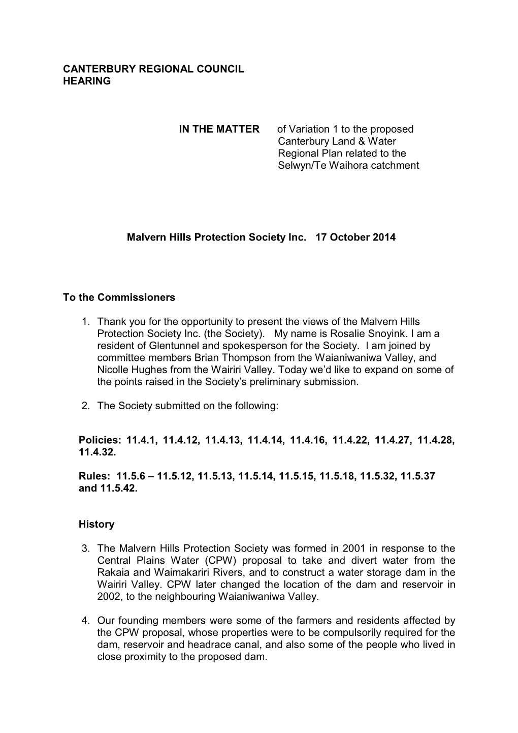 Malvern Hills Protection Society Inc