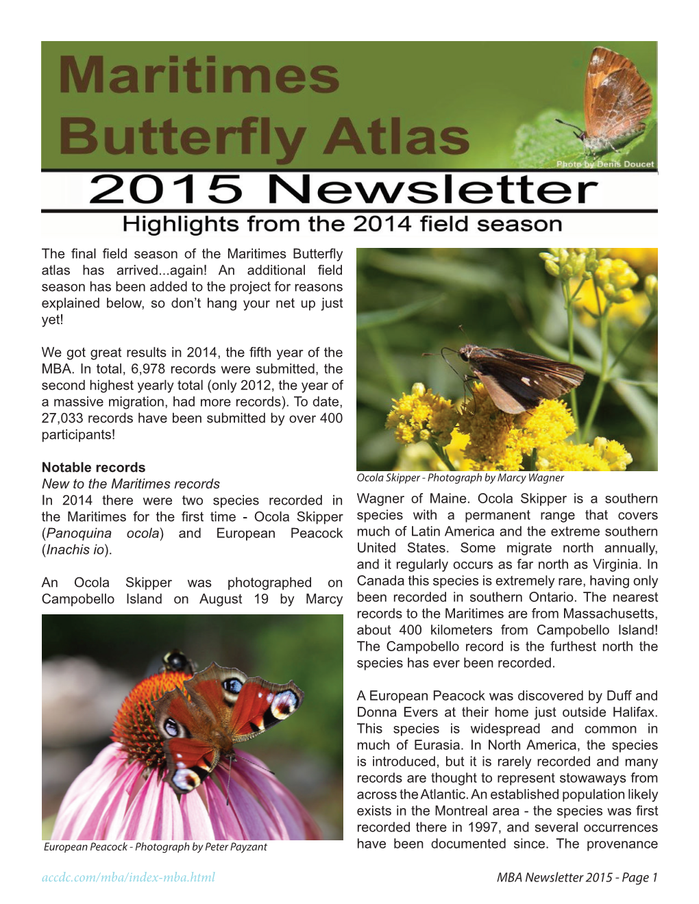 The Final Field Season of the Maritimes Butterfly Atlas Has Arrived...Again!