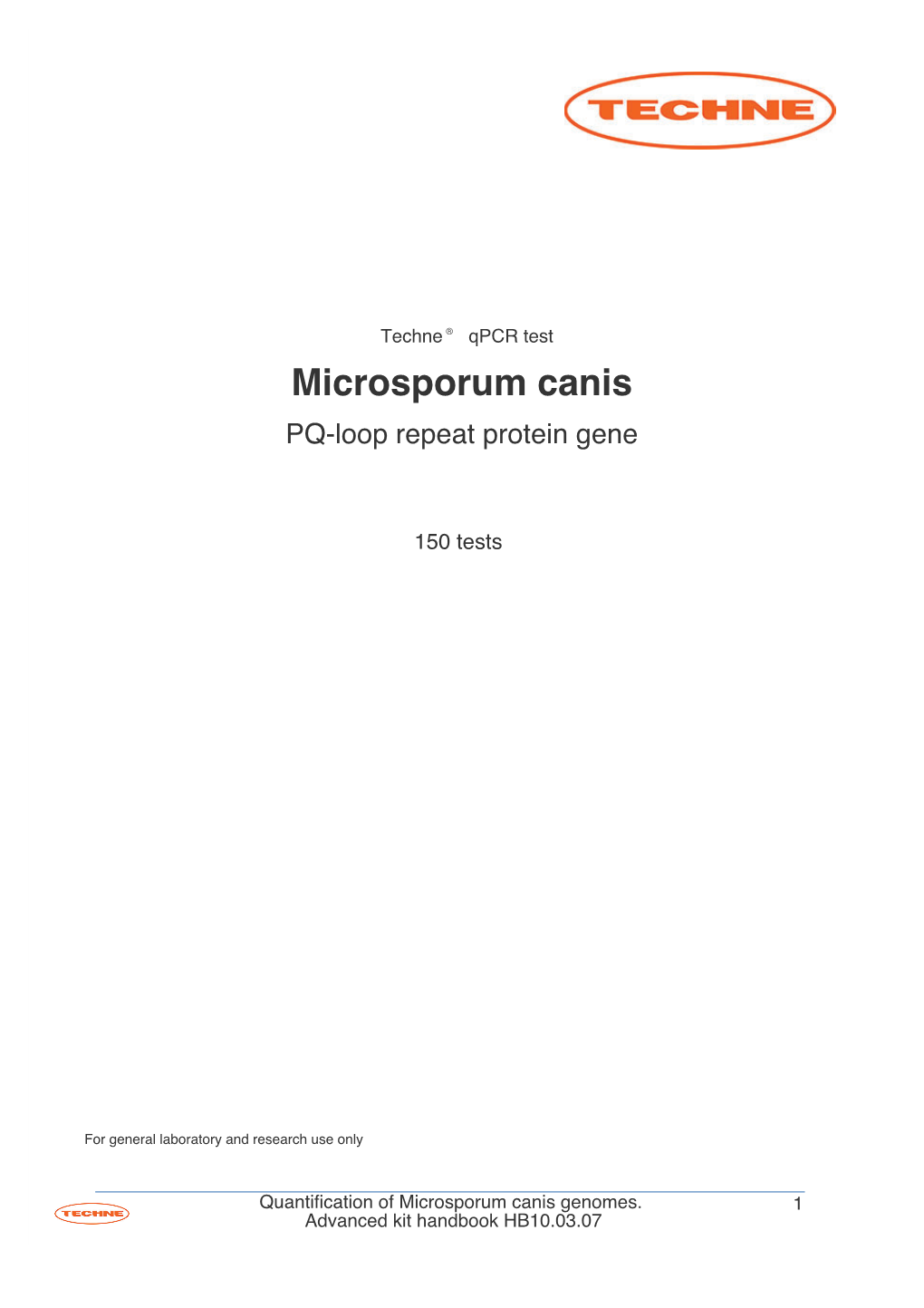 Microsporum Canis PQ-Loop Repeat Protein Gene