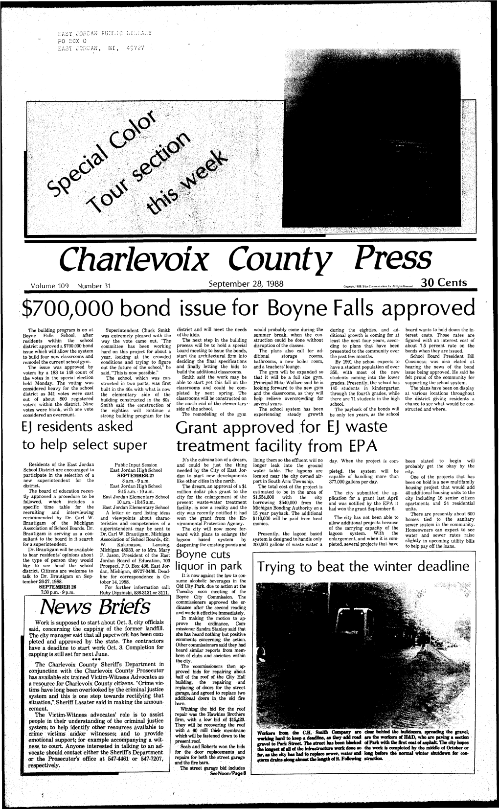 Charlevoix County Press