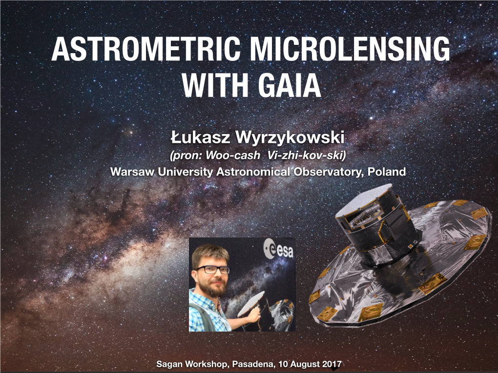 Microlensing with Gaia