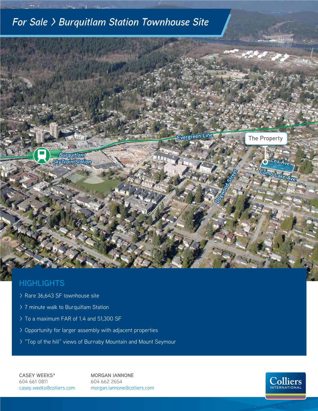 For Sale &gt; Burquitlam Station Townhouse Site