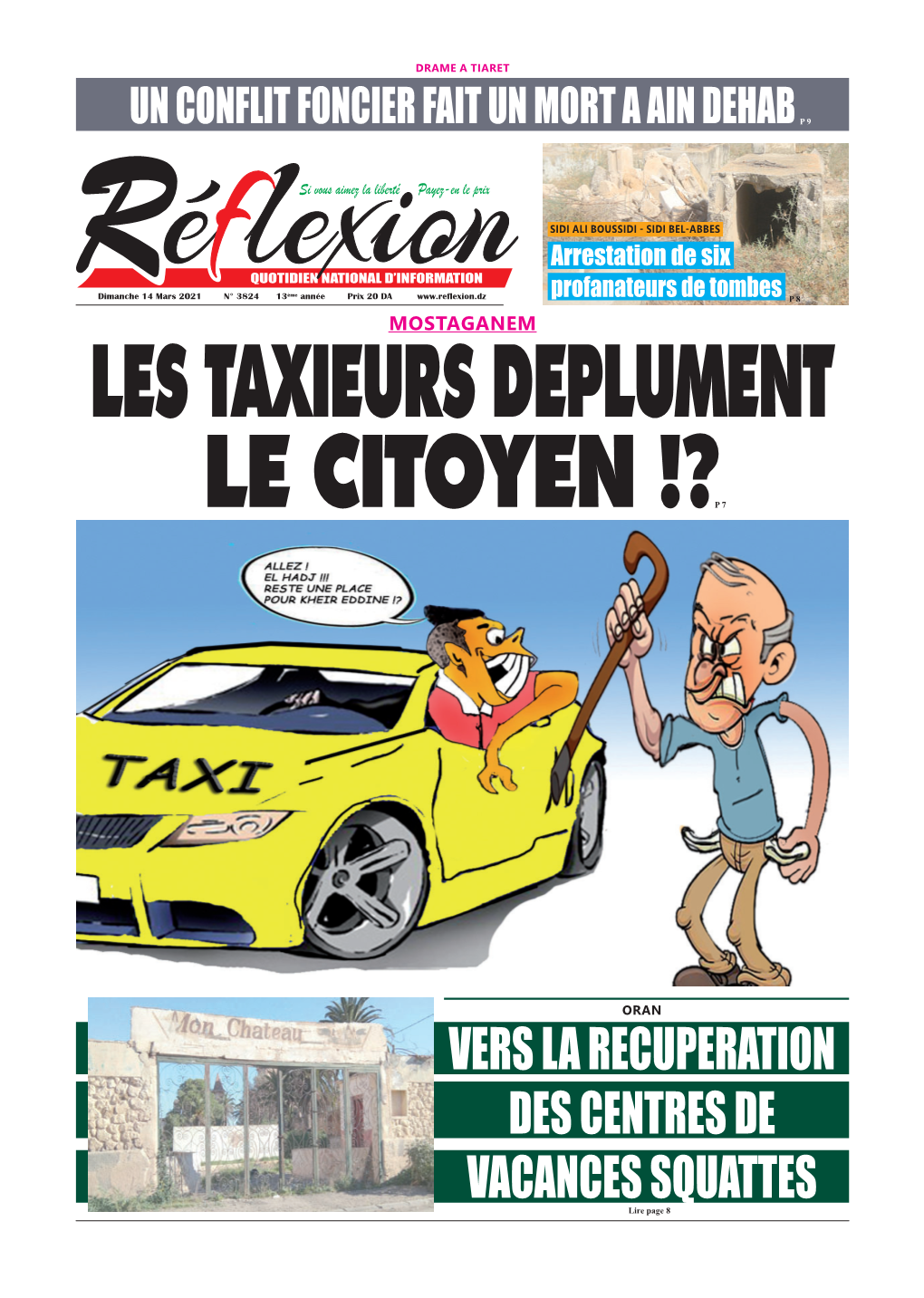 Les Taxieurs Deplument Le Citoyen !?