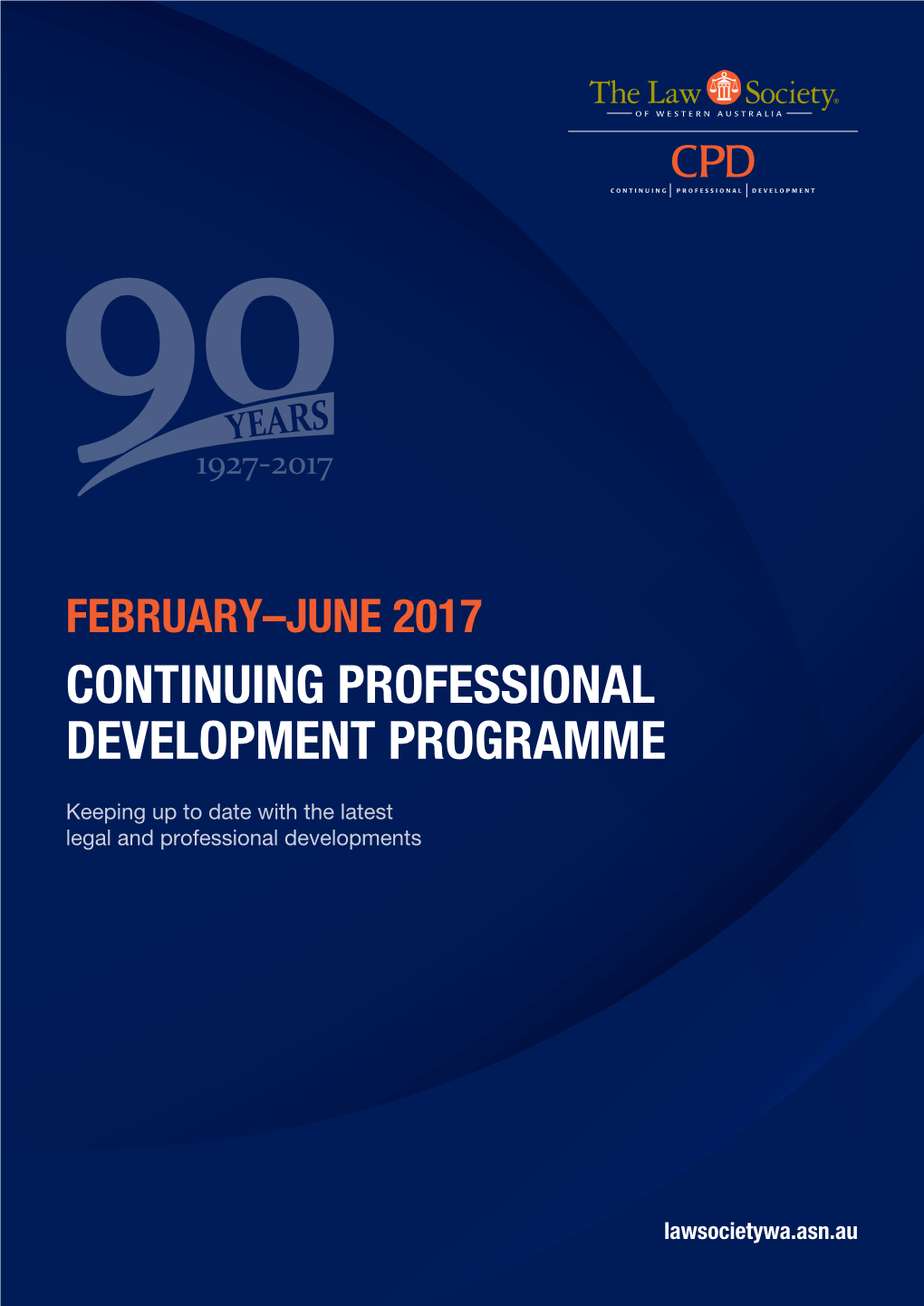 February–June 2017 Continuing Professional Development Programme
