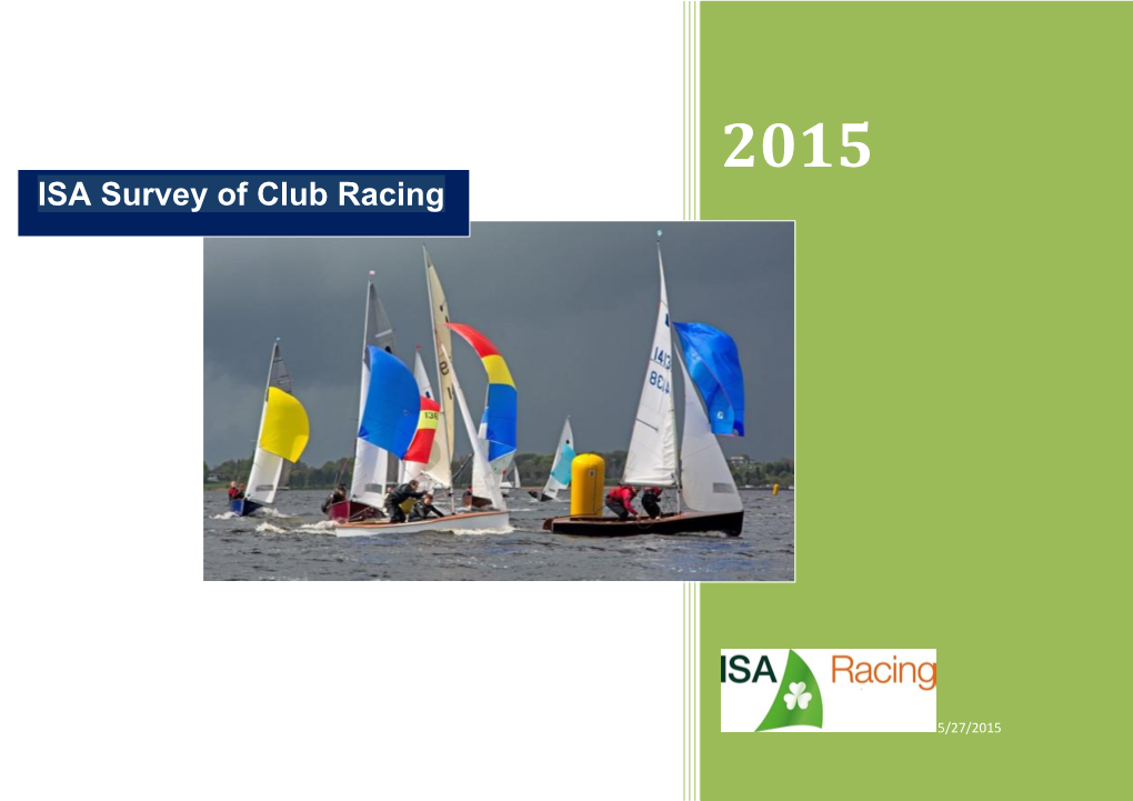 ISA Survey of Club Racing & Championships