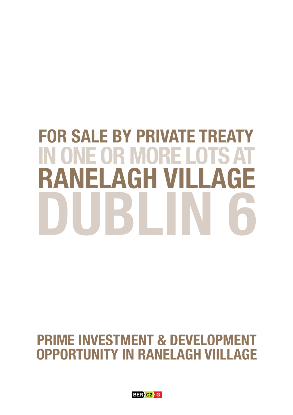 Ranelagh Village Dublin 6