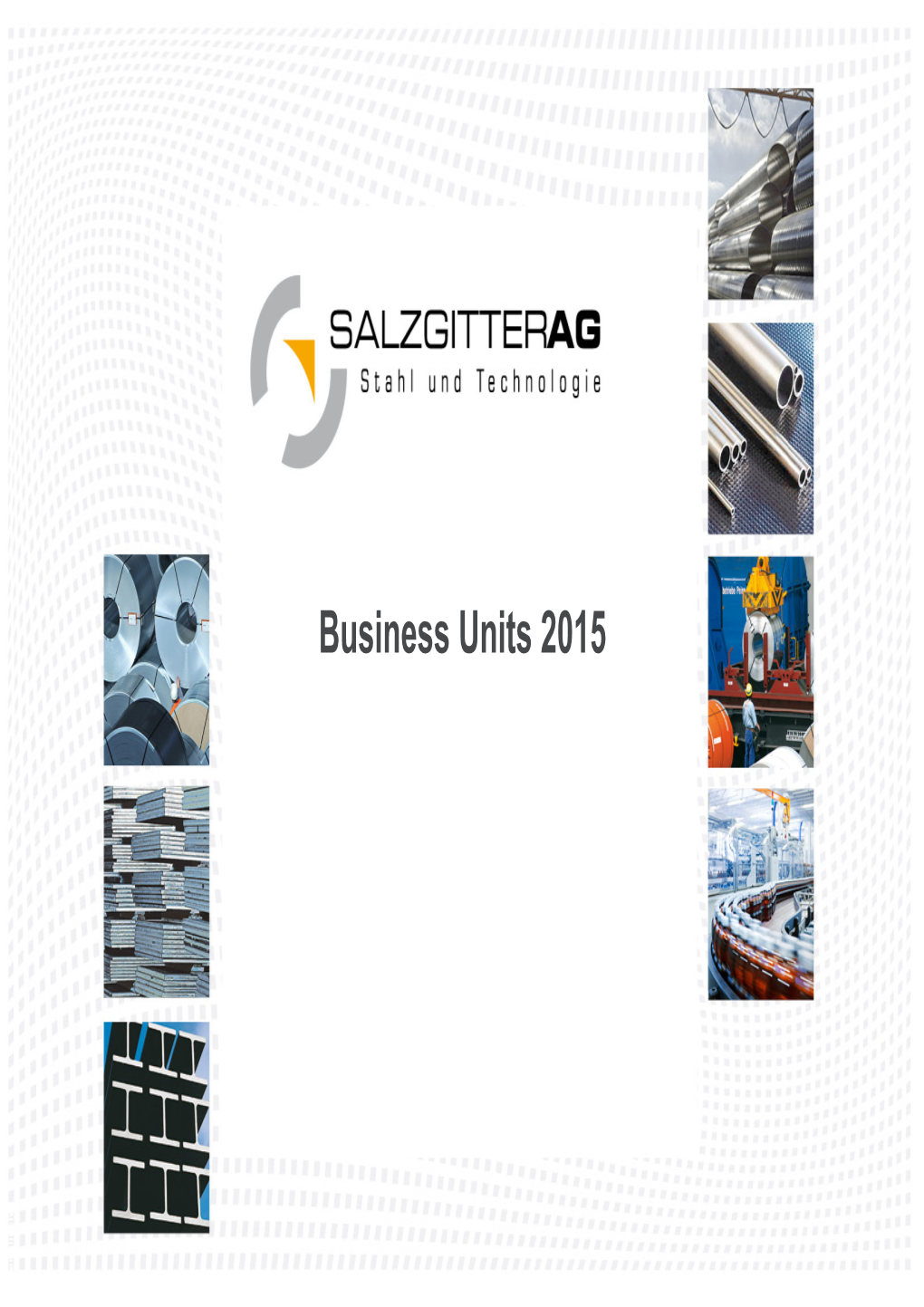 Business Units 2015 Lations Ee SZAG Investor SZAG Investor R Englisch Overview Global Presence