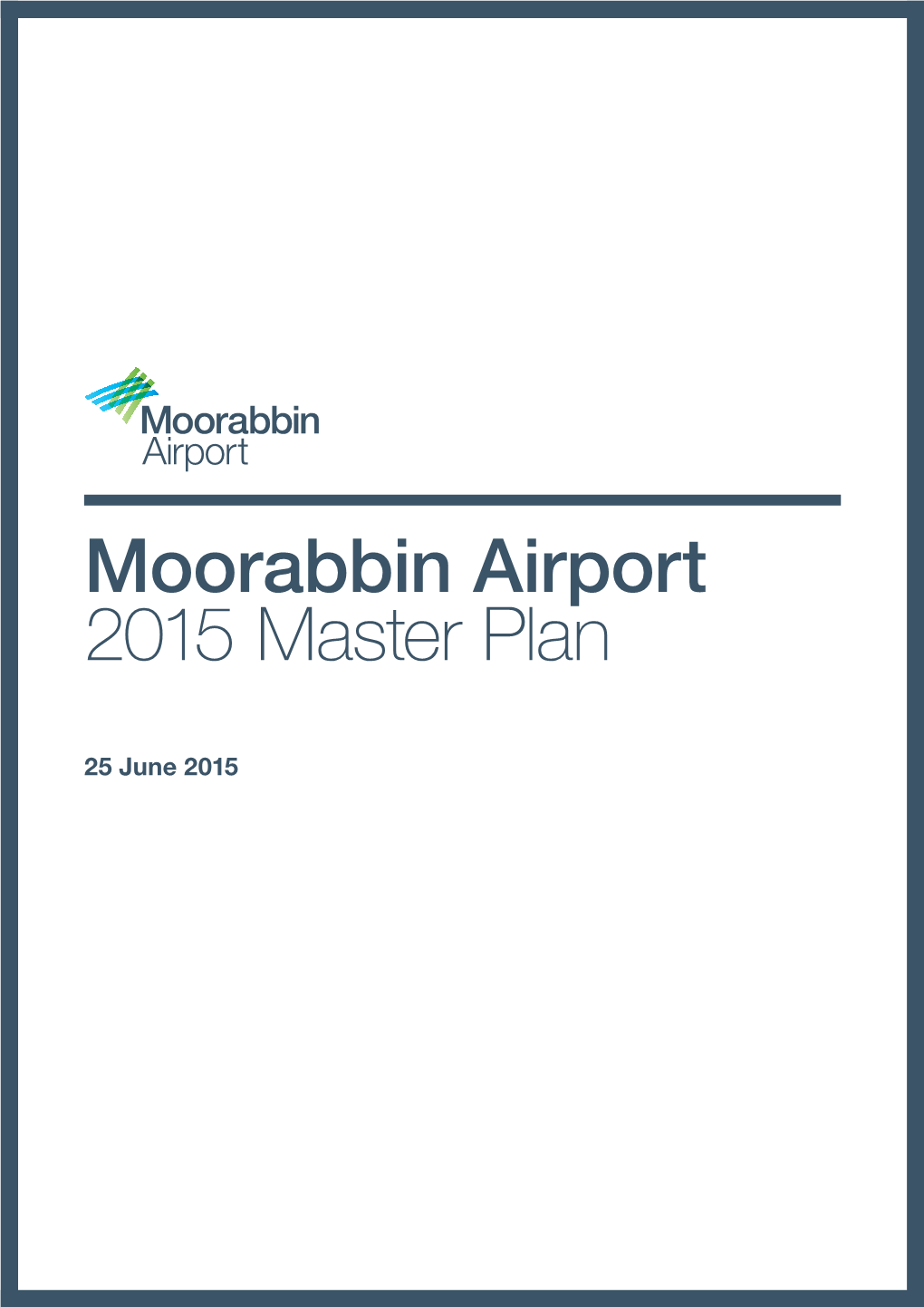 Moorabbin Airport 2015 Master Plan