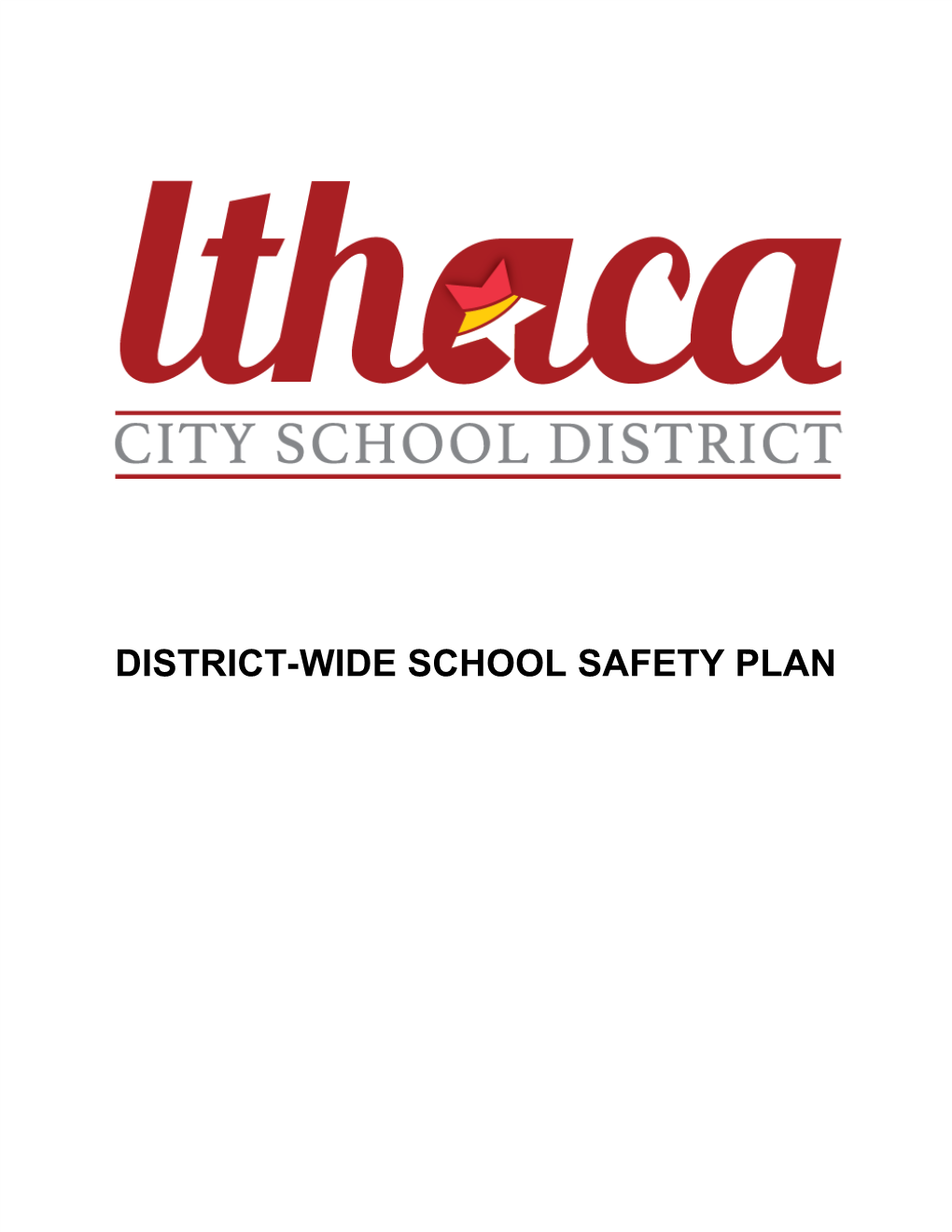 District-Wide Safety Plan • Updated January 2021 Page 2 ​ ​ ​ ​ ​