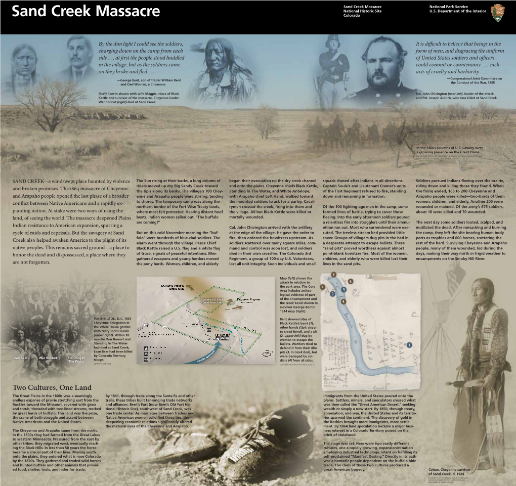 Sand Creek Massacre National Park Service National Historic Site U.S