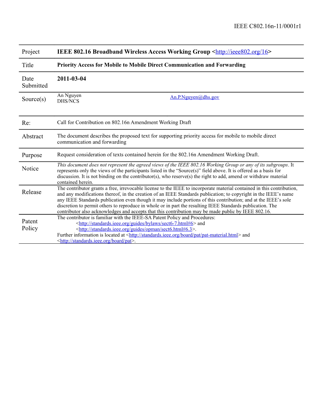 Priority Access for Mobile to Mobile Direct Communication and Forwarding