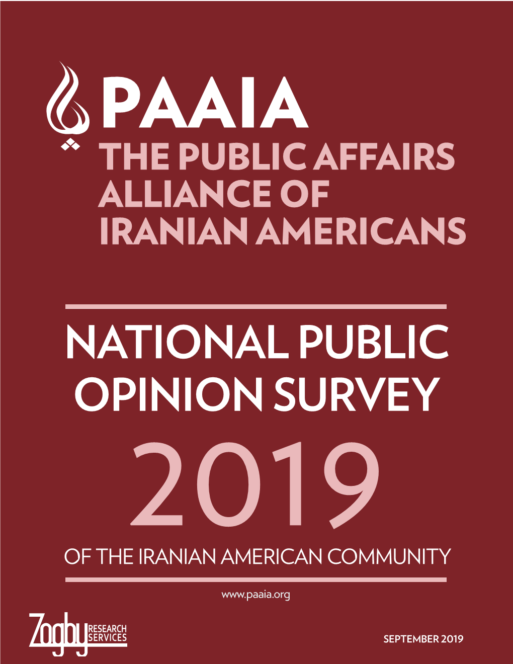 2019 Survey, the Issues of Most Importance to Iranian American Respondents Reflect the Current Political U.S.-Iran Relations Are Most Important