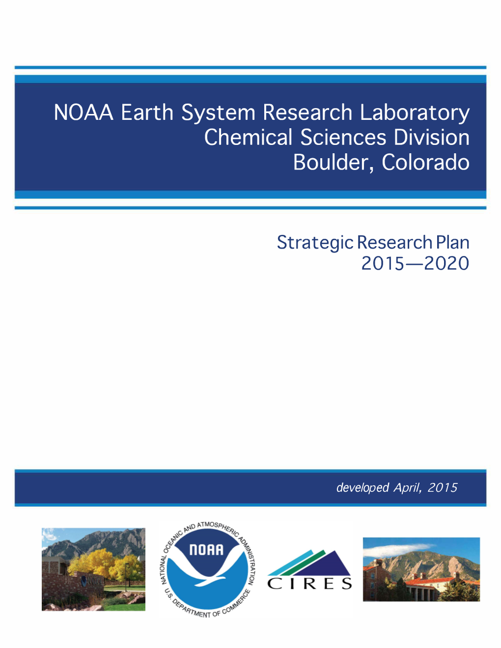 CSD Strategic Research Plan 2015-2020