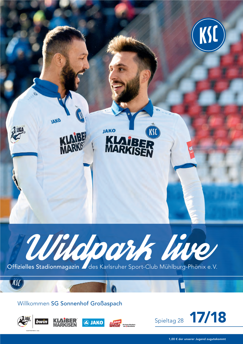 Wildpark Live 05 FREIRÄUME SCHAFFEN Offizielles Stadionmagazin Des Karlsruher Sport-Club Mühlburg-Phönix E