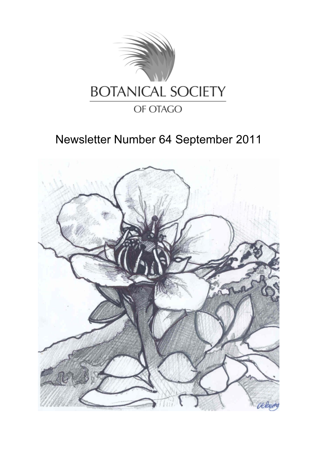 Newsletter Number 64 September 2011