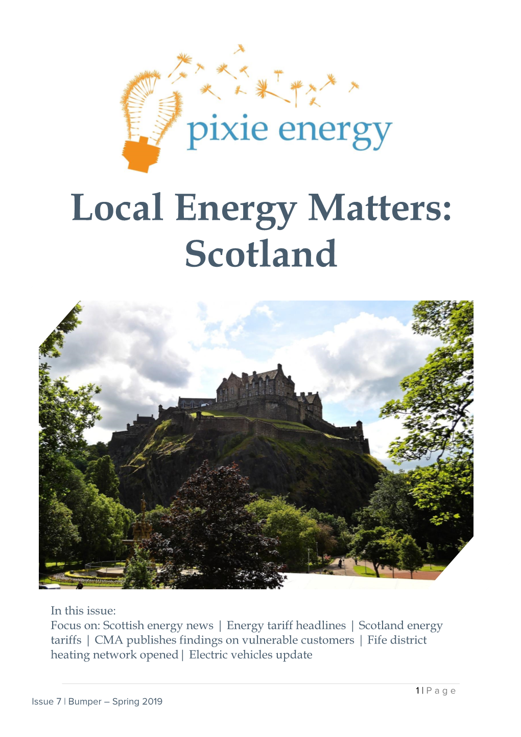 Spring 2019 Scottishscottish Energyenergy Newsnews