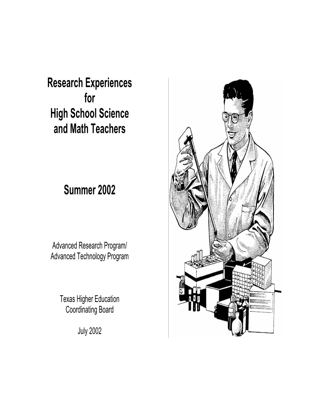 ARP/ATP Research Experiences for High School Science and Math