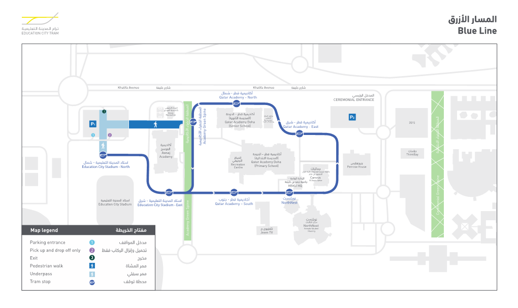 SEP17 EC Tram Map Blue Line