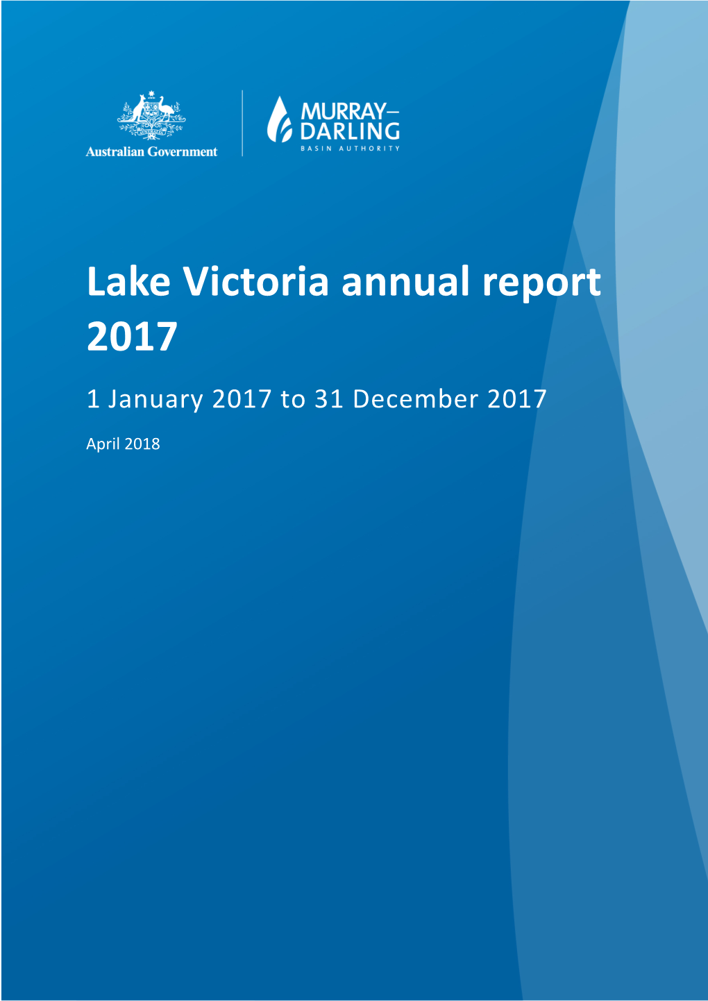 Lake Victoria Annual Report 2017 1 January 2017 to 31 December 2017