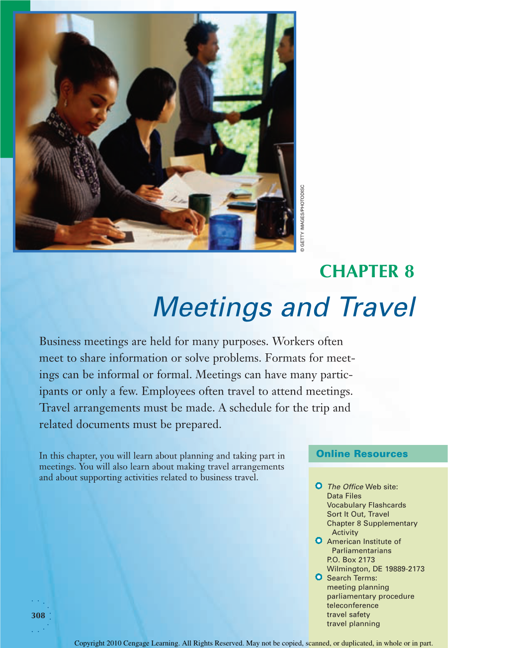 Meetings and Travel