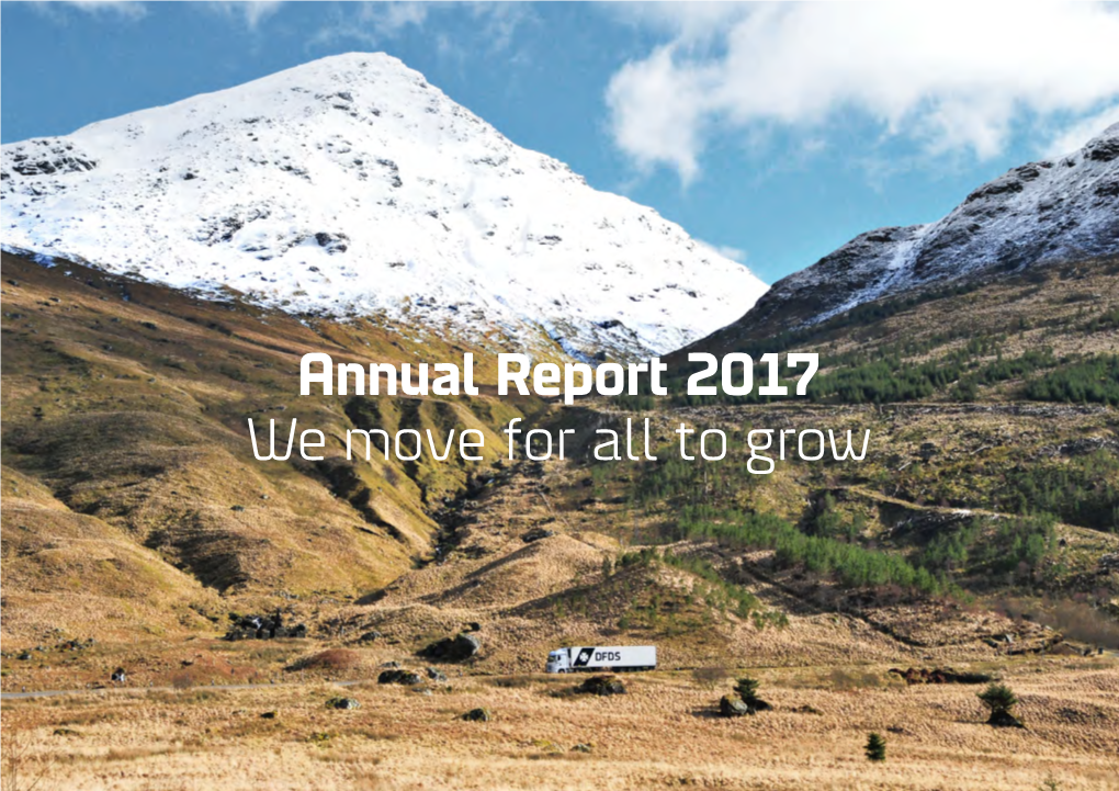 Annual Report 2017 We Move for All to Grow Seaways Freight Network 09.2017