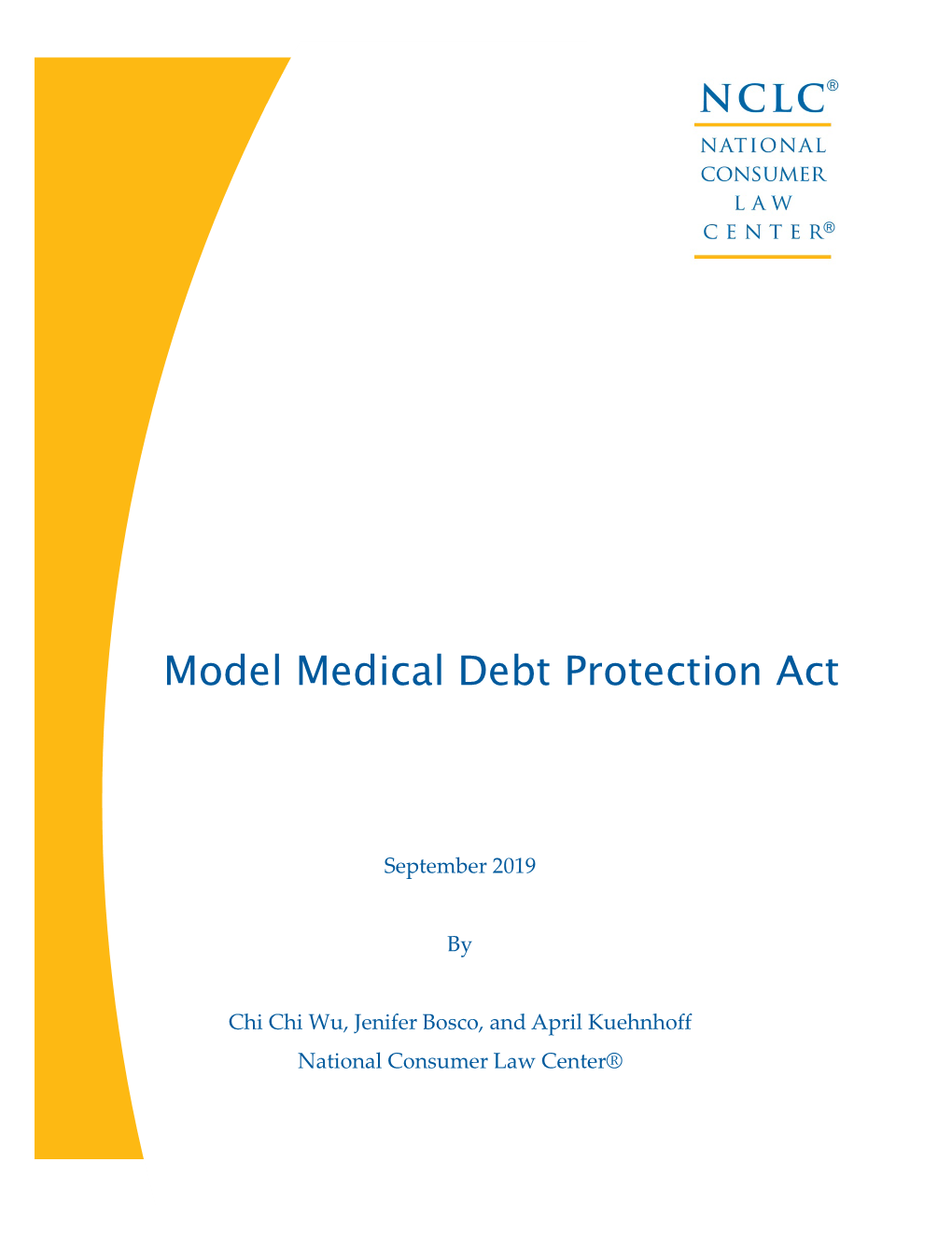 Model Medical Debt Protection Act