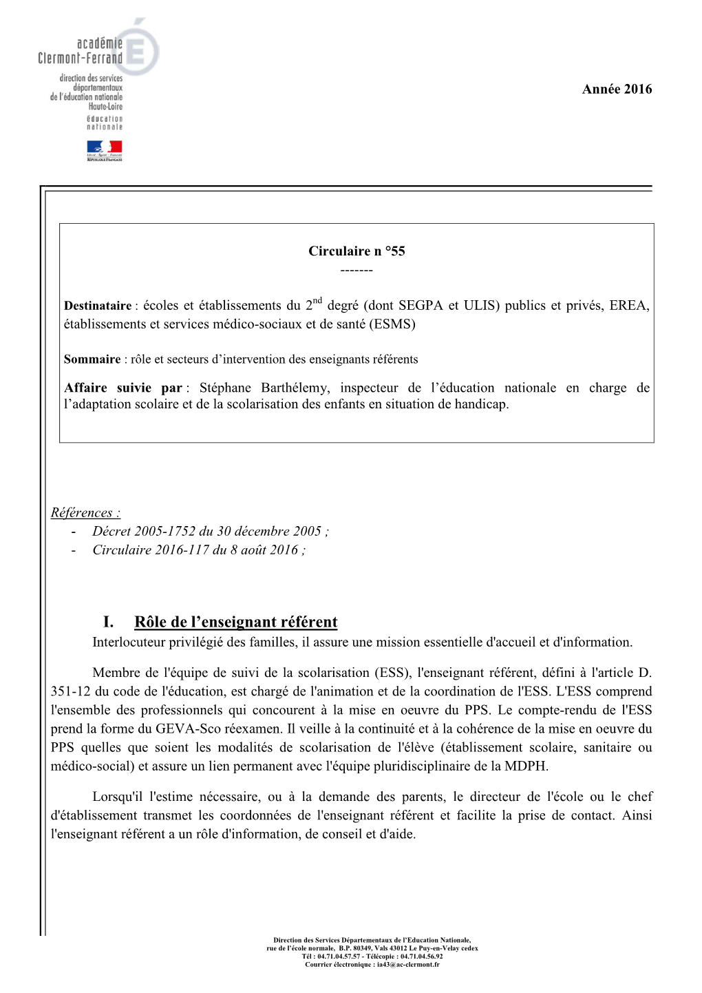 55 Rôle Et Secteurs D'intervention Des Enseignants Référents