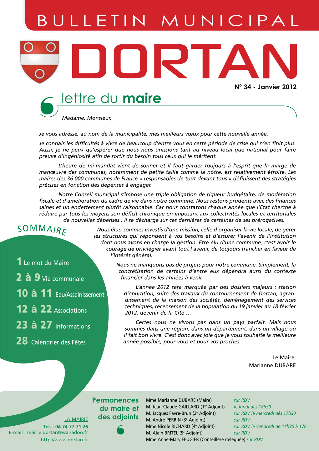 Bulletin Municipal