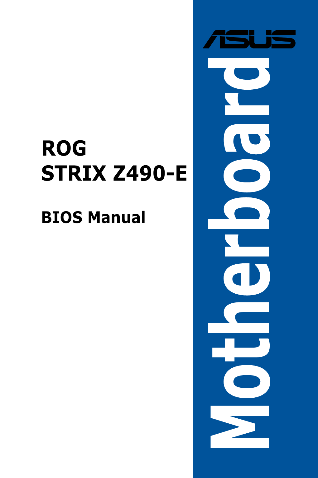 Rog Strix Z490-E