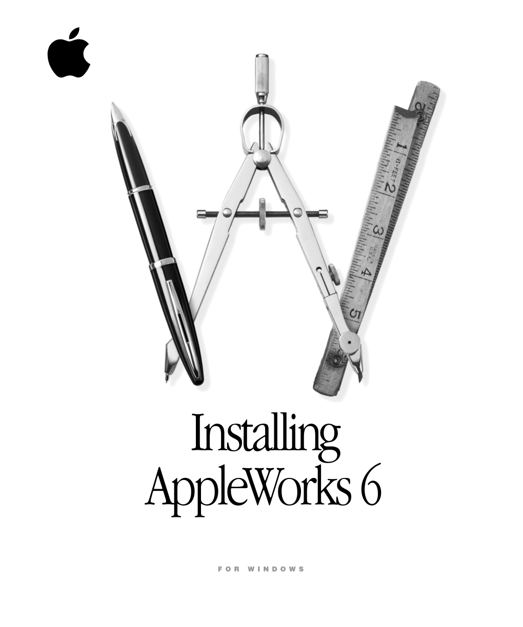 Appleworks 6 for Windows: Installing