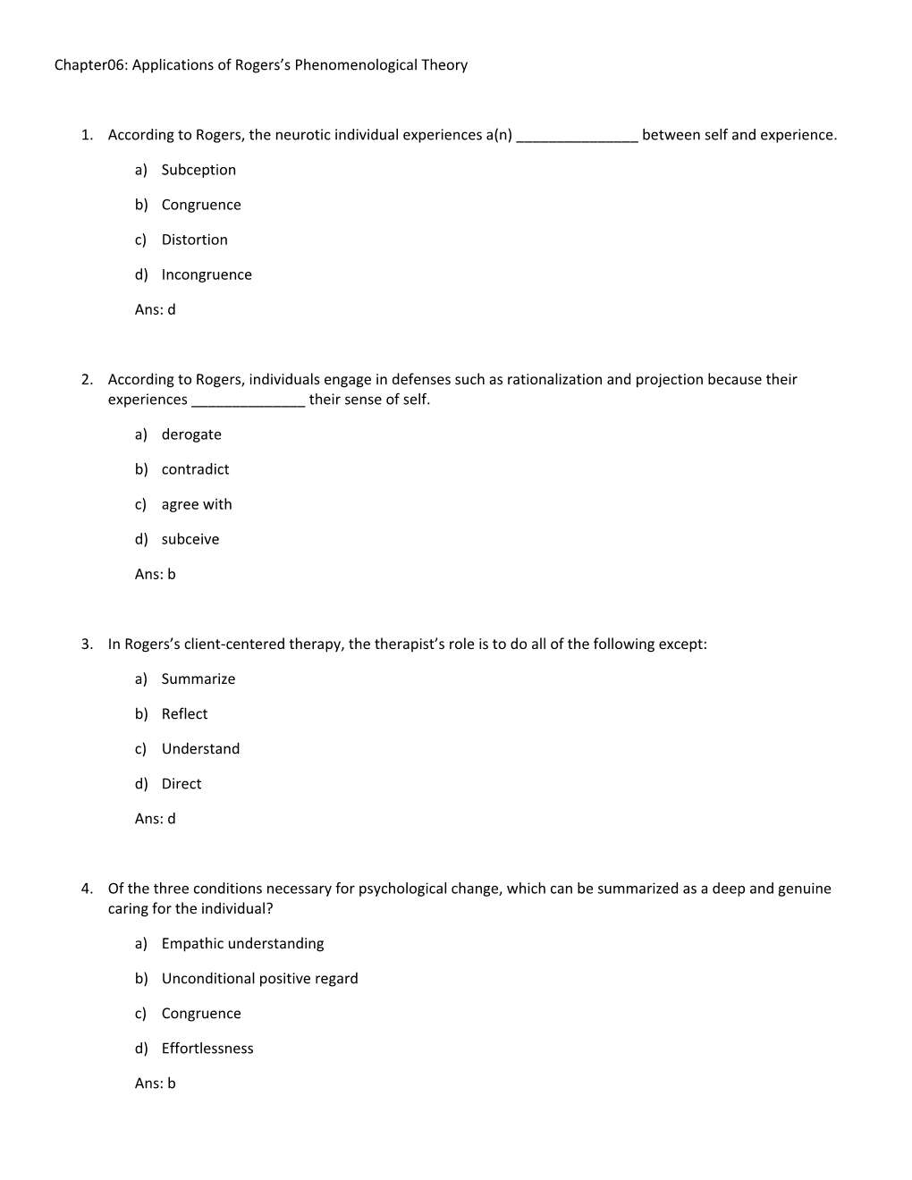 Chapter06: Applications of Rogers S Phenomenological Theory