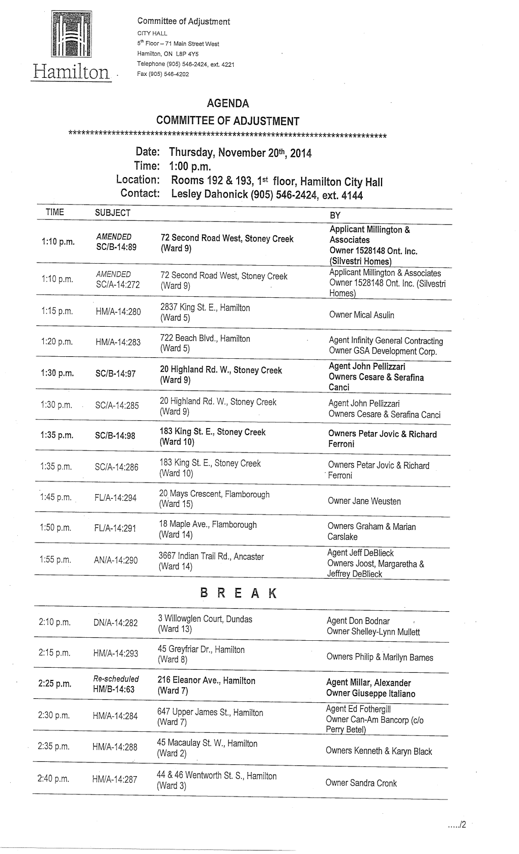 20141120Agenda.Pdf