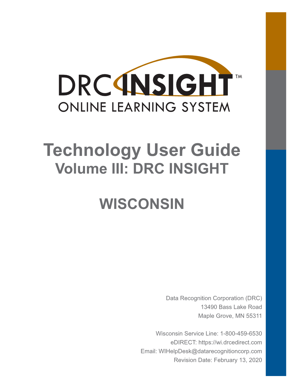 Technology User Guide Volume III: DRC INSIGHT