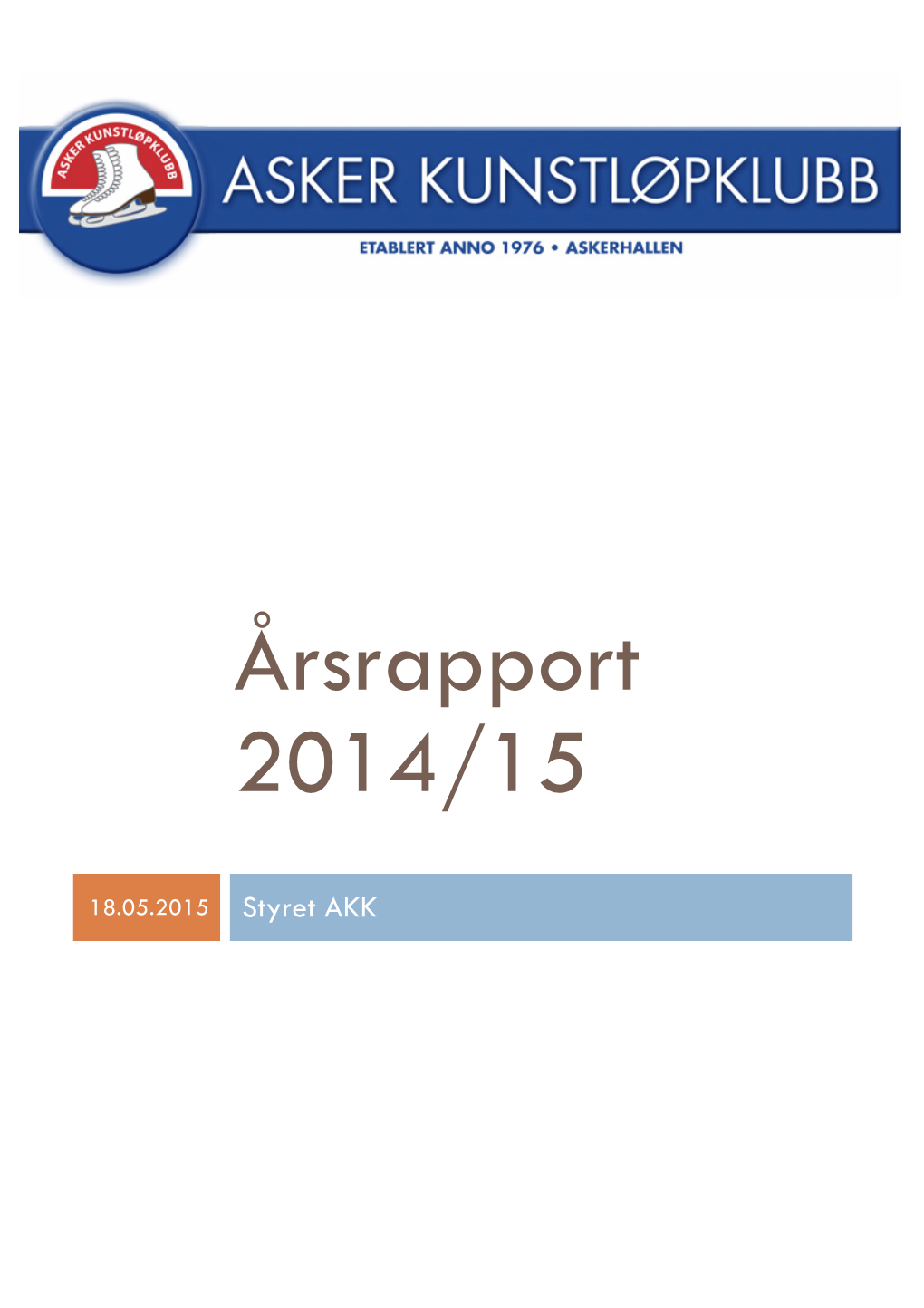 Årsrapport 2014/15