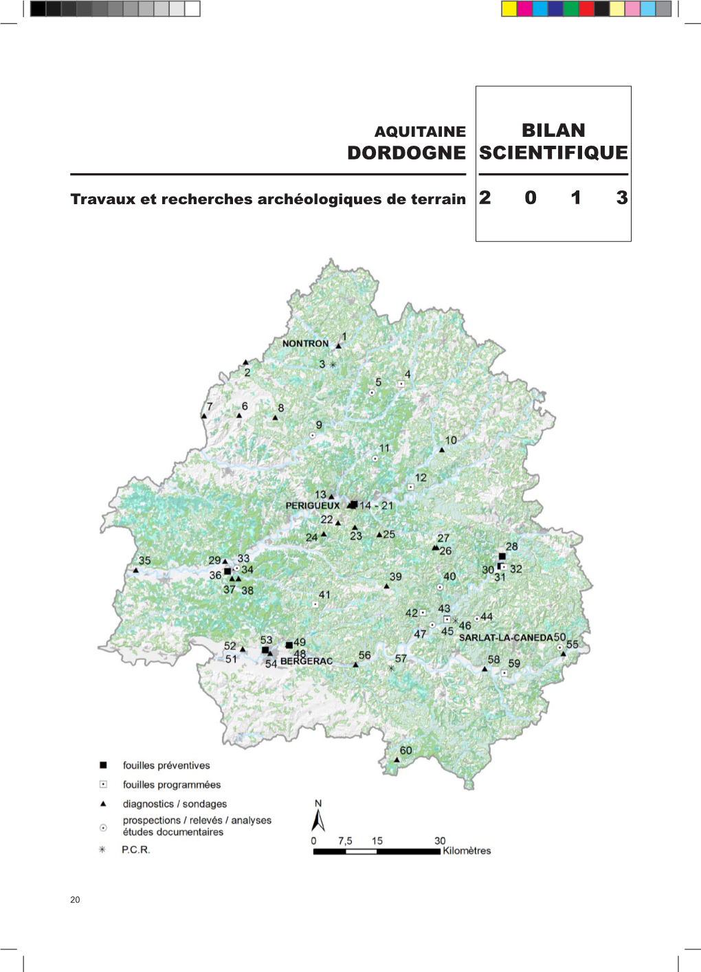 Bilan Scientifique 2 0 1 3 Dordogne