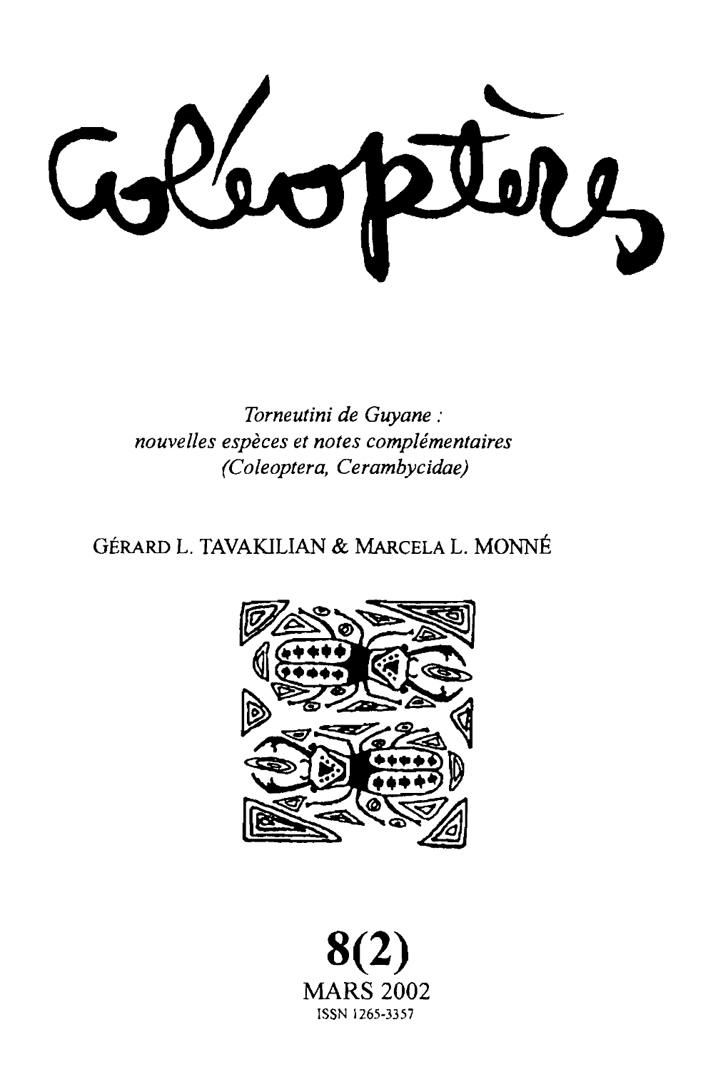 Torneutini De Guyane : Nouvelles Espèces Et Notes Complémentaires