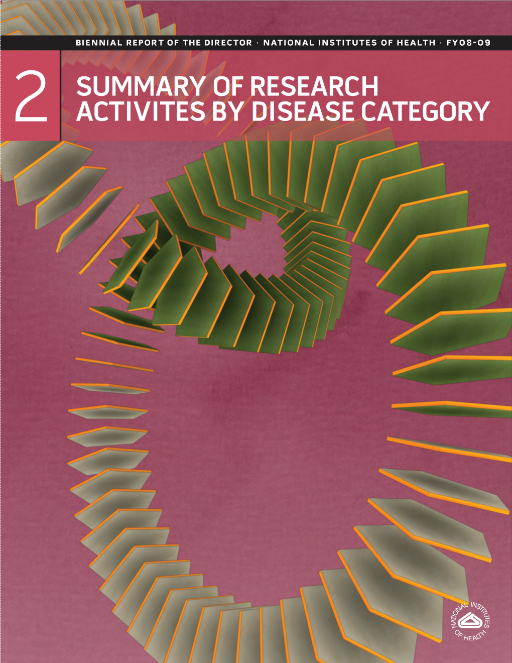 Summary of Research Activites by Disease Category