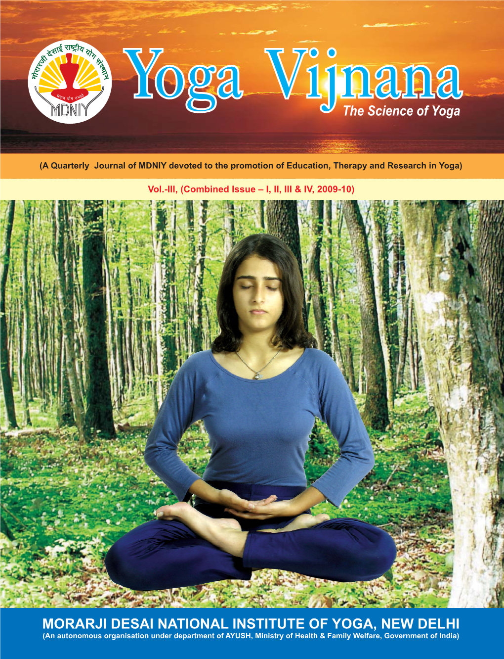 Yoga Vijnana the Science of Yoga