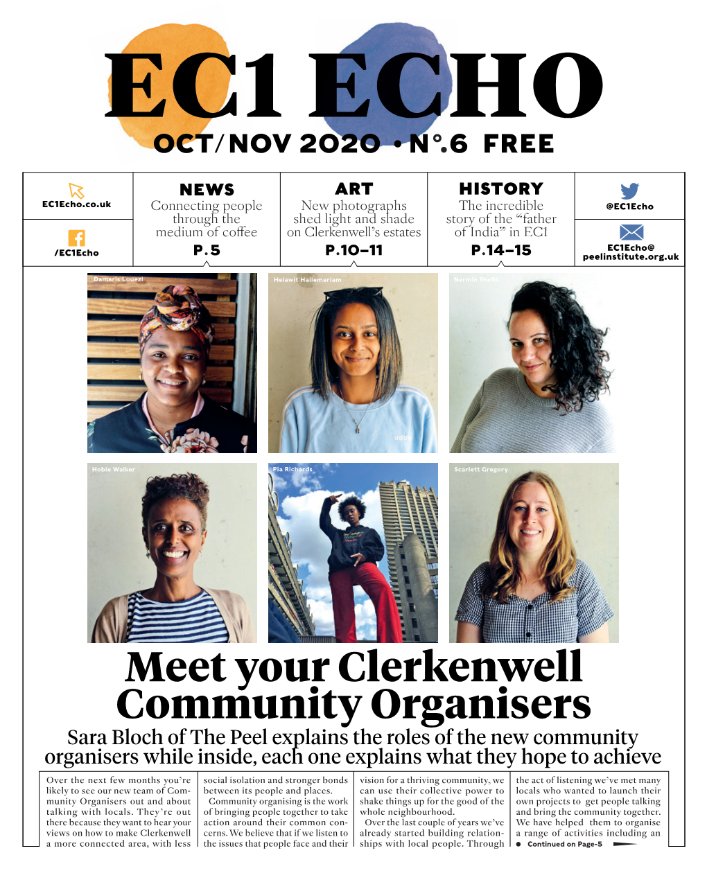 Meet Your Clerkenwell Community Organisers