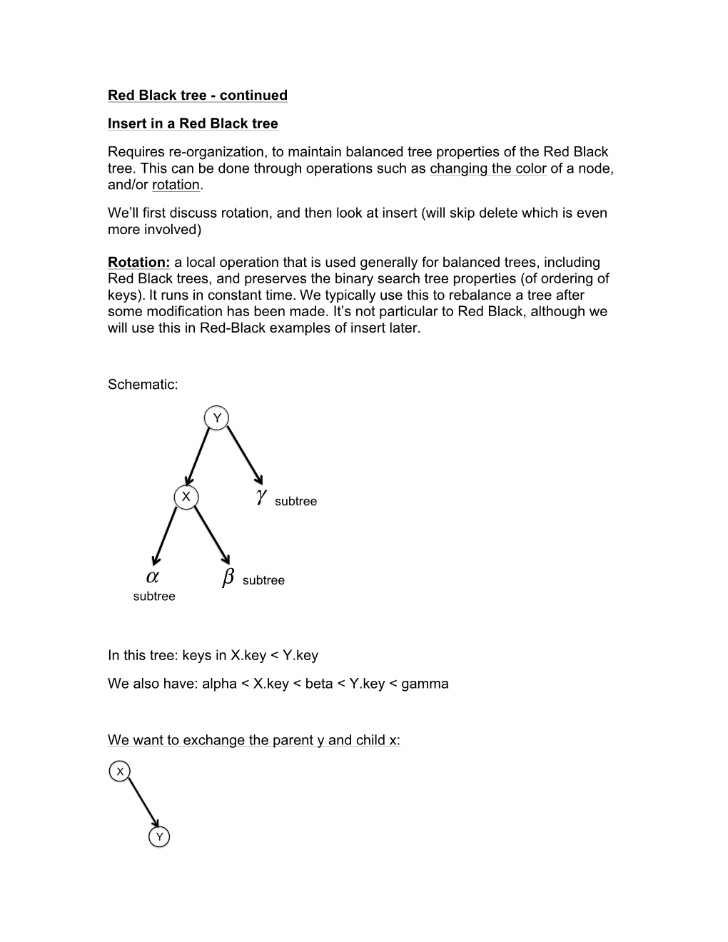 Red Black Tree - Continued Insert in a Red Black Tree Requires Re-Organization, to Maintain Balanced Tree Properties of the Red Black Tree